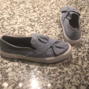 Linen sneakers - denim